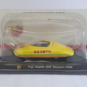 Fiat Abarth 500 Record - 1958 scala 1/43 hachette
