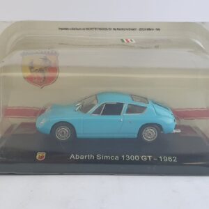Abarth Simca 1300 GT - 1962 scala 1/43 hachette