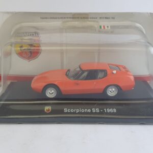 Scorpione SS - 1968 Abarth scala 1/43 hachette