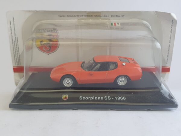 Scorpione SS - 1968 Abarth scala 1/43 hachette