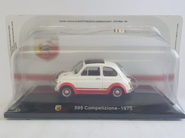 Fiat Abarth 595 Competizione - 1970 scala 1/43 hachette