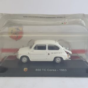 Fiat Abarth 850 TC Corsa - 1963 scala 1/43 hachette