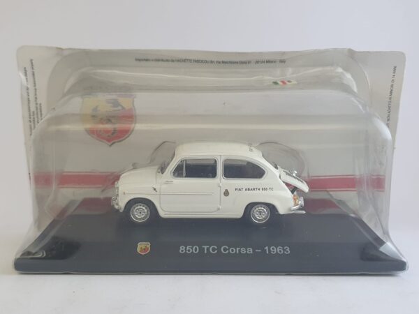 Fiat Abarth 850 TC Corsa - 1963 scala 1/43 hachette