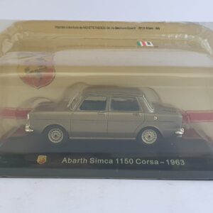 Abarth Simca 1150 Corsa - 1963 scala 1/43 hachette