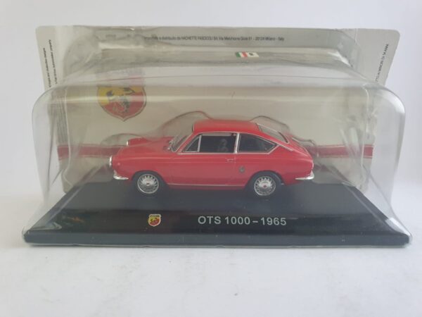 OTS 1000 - 1965 Abarth scala 1/43 hachette