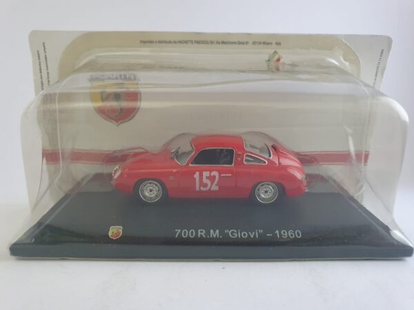700 R.M. "Giovi" - 1960 Abarth scala 1/43 hachette