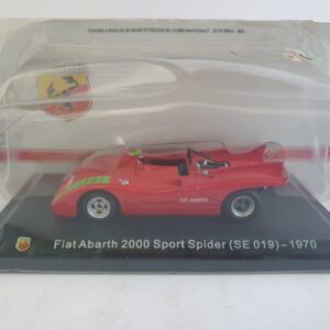 Fiat Abarth 2000 Sport Spider (SE019) - 1970 scala 1/43 hachette