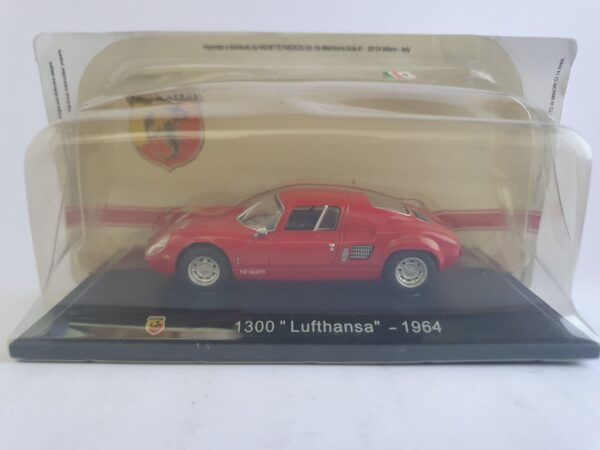 1300 "Lufthansa" - 1964 Abarth scala 1/43 hachette