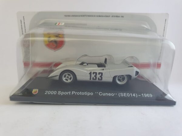 2000 Sport Prototipo "Cuneo" (SE014) - 1969 Abarth scala 1/43 hachette