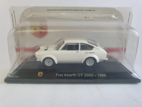 Fiat Abarth OT 2000 - 1966 scala 1/43 hachette