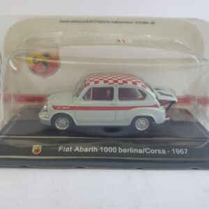 Fiat Abarth 1000 berlina/Corsa - 1967 scala 1/43 hachette