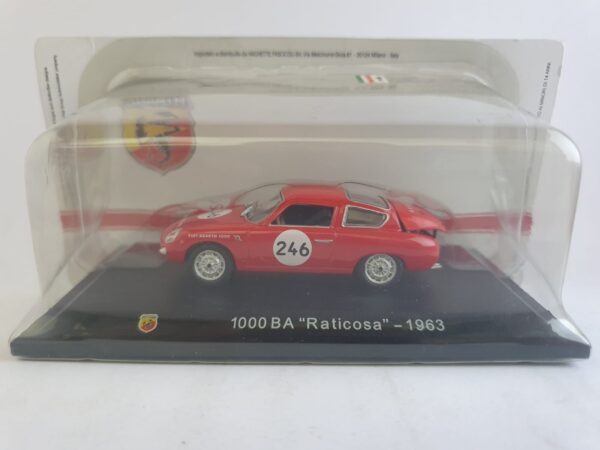 1000 BA "Raticosa" - 1963 Abarth scala 1/43 hachette
