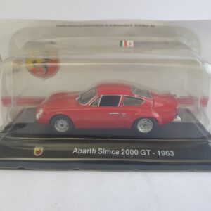 Abarth Simca 2000 GT -1963 scala 1/43 hachette