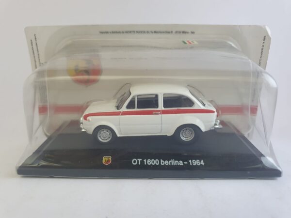OT 1600 Berlina - 1964 Abarth scala 1/43 hachette