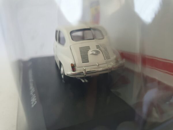 Fiat 1000 Berlina / Corsa '63 - 1963 Abarth scala 1/43 hachette - immagine 3