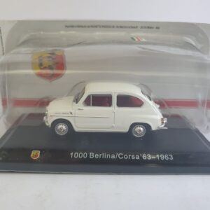 Fiat 1000 Berlina / Corsa '63 - 1963 Abarth scala 1/43 hachette