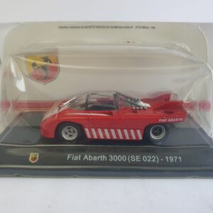 Fiat Abarth 3000 (SE 022) - 1971 scala 1/43 hachette