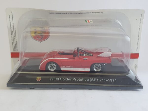 2000 Spider Prototipo (SE 021) - 1971 scala 1/43 hachette