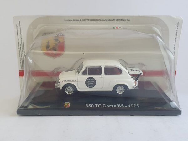 Fiat Abarth 850 TC Corsa/65 - 1965 scala 1/43 hachette