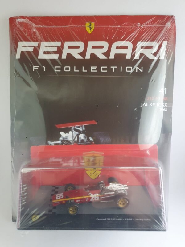 Ferrari 312 F1 - 1968 - Jacky Ickx Uscita 41 - scala 1/43