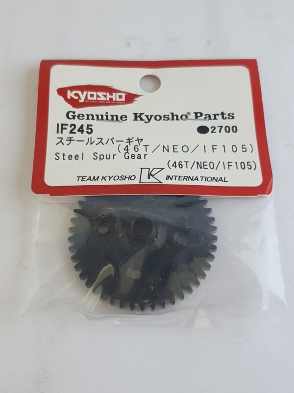 Corona in metallo 46T IF105 - IF245 Kyosho Inferno Neo 1/8 buggy / nitro