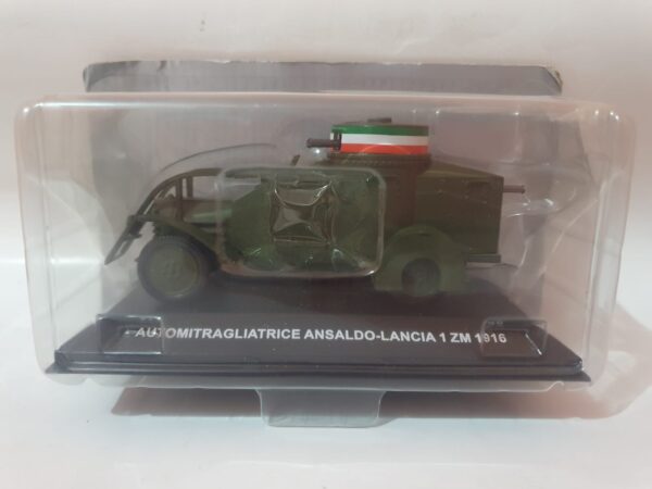 AUTOMITRAGLIATRICE ANSALDO - LANCIA 1 ZM 1916 - ESERCITO ITALIANO - 1/43