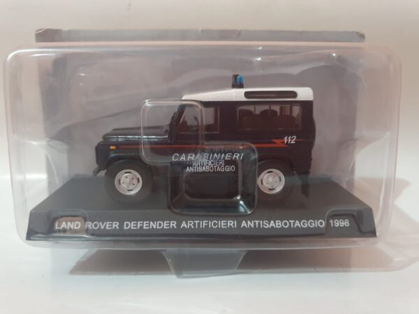 LAND ROVER DEFENDER ARTIFICIERI ANTISABOTAGGIO 1998 - CARABINIERI  - 1/43