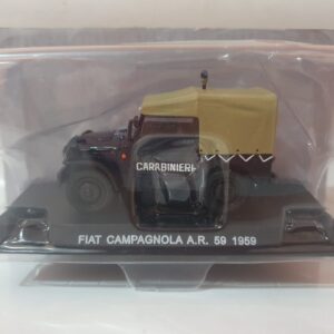 FIAT CAMPAGNOLA A.R 59 1959 - CARABINIERI / ESERCITO ITALIANO - 1/43