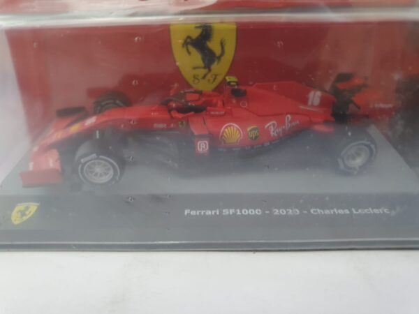 Ferrari SF1000 - 2020 - Charles Leclerc - livrea standard Uscita 63 - scala 1/43 - immagine 2