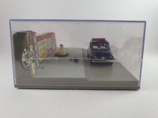 Fiat Nuova 500 Tetto Apribile (CAMPARI) - Fiat 500 Story Collection 1/43 - immagine 4