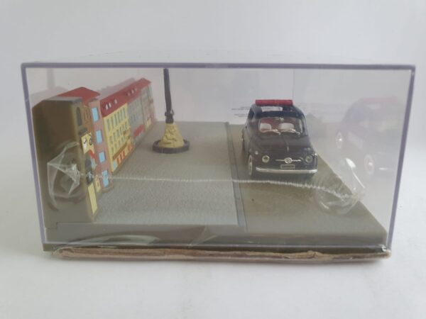 Fiat Nuova 500 Tetto Apribile (CAMPARI) - Fiat 500 Story Collection 1/43 - immagine 2