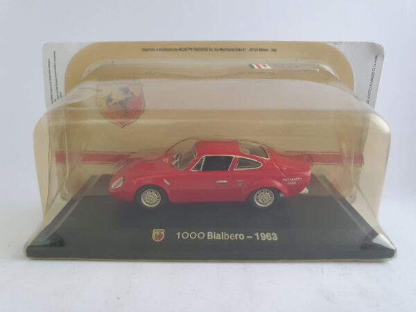 1000 Bialbero - 1963 Abarth scala 1/43 hachette
