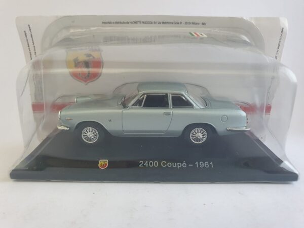 2400 Coupè – 1961 Abarth scala 1/43 hachette