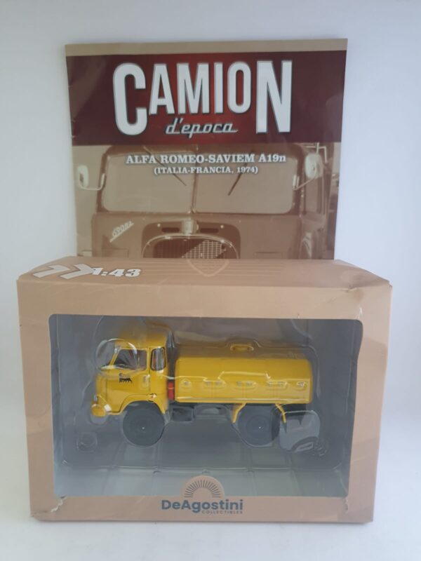 Alfa Romeo - Saviem A19n 1974 Agip - Camion D'epoca 1/43