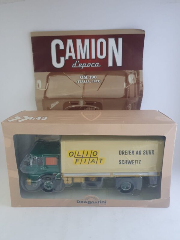 OM 190 - 1971 Olio Fiat - Camion D'epoca 1/43