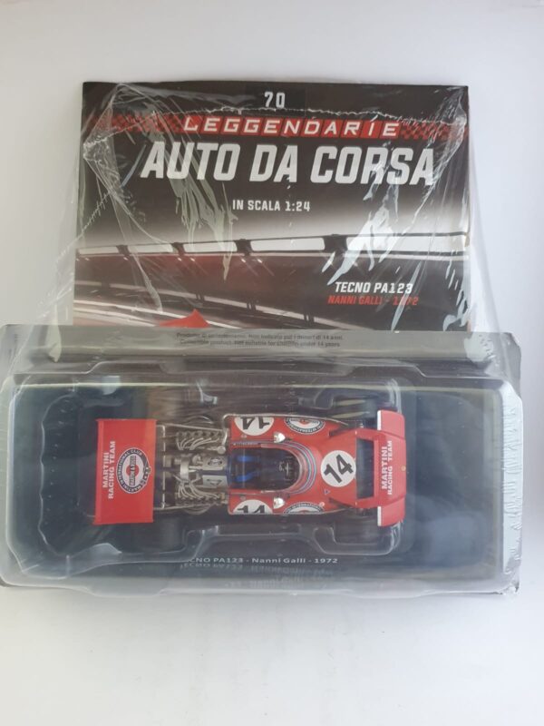 TECNO PA123 - Nanni Galli - 1972 Uscita 70 - Le Grandi Formula 1 1:24
