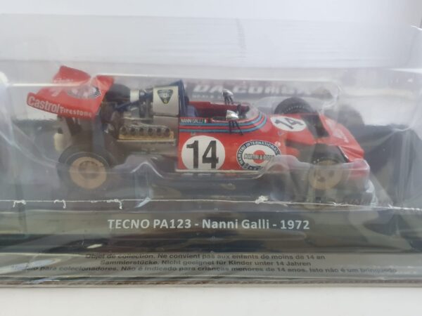 TECNO PA123 - Nanni Galli - 1972 Uscita 70 - Le Grandi Formula 1 1:24 - immagine 2