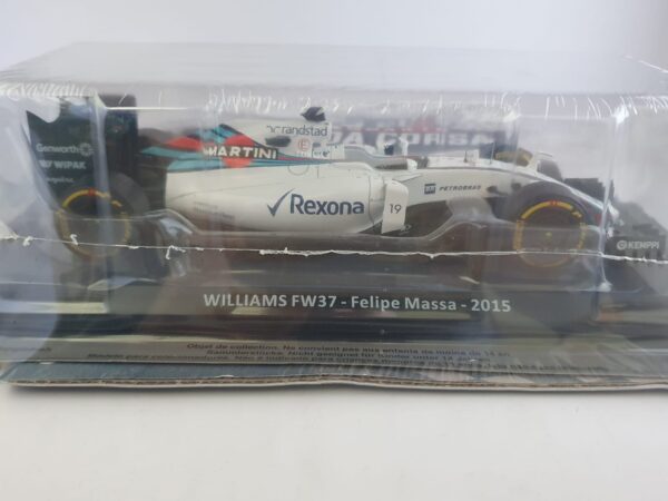 WILLIAMS FW37 - Felipe Massa - 2015 Uscita 69 - Le Grandi Formula 1 1:24 - immagine 2