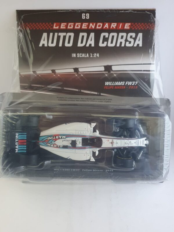 WILLIAMS FW37 - Felipe Massa - 2015 Uscita 69 - Le Grandi Formula 1 1:24