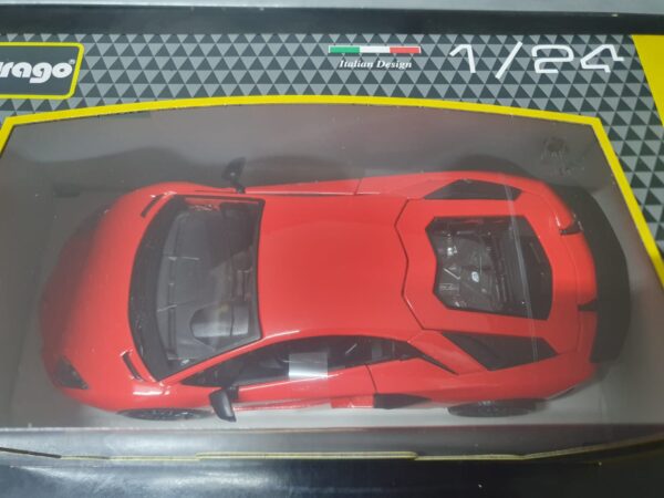 Lamborghini Aventador SV Coupè scala 1:24 Burago - immagine 3