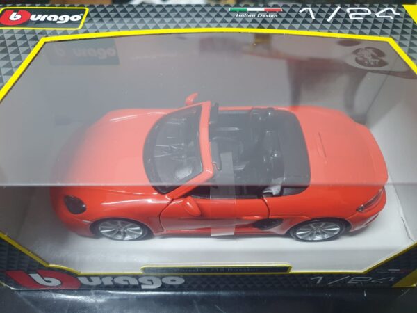 Porsche 718 Boxster scala 1:24 Burago - immagine 3