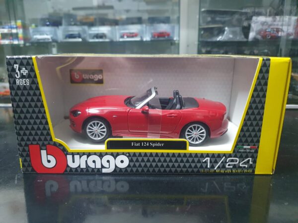 Fiat 124 Spider scala 1:24 Burago