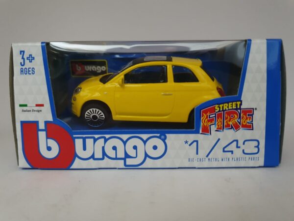 Fiat 500 (2007) - BURAGO 1/43 - immagine 3