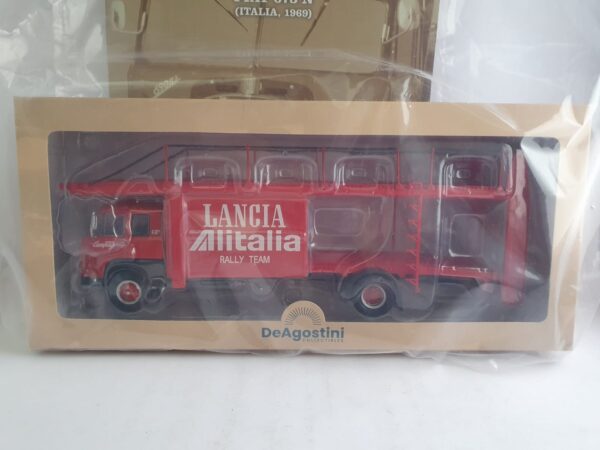 Fiat 673 N (Italia, 1969) Bisarca Lancia Alitalia - Camion D'epoca 1/43 - immagine 2