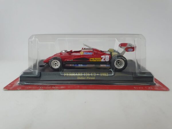 FERRARI 126 C2 - 1982 Didier Pironi - Ferrari F1 collection 1/43 uscita 25