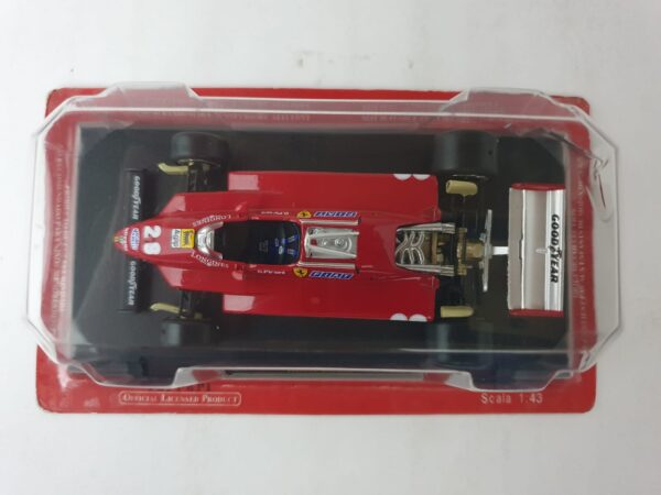 FERRARI 126 C2 - 1982 Didier Pironi - Ferrari F1 collection 1/43 uscita 25 - immagine 2