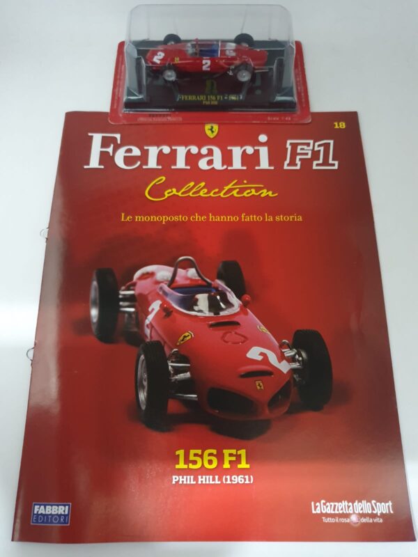 FERRARI 156 F1 - 1961 Phil Hill - Ferrari F1 collection 1/43 uscita 18 - immagine 3