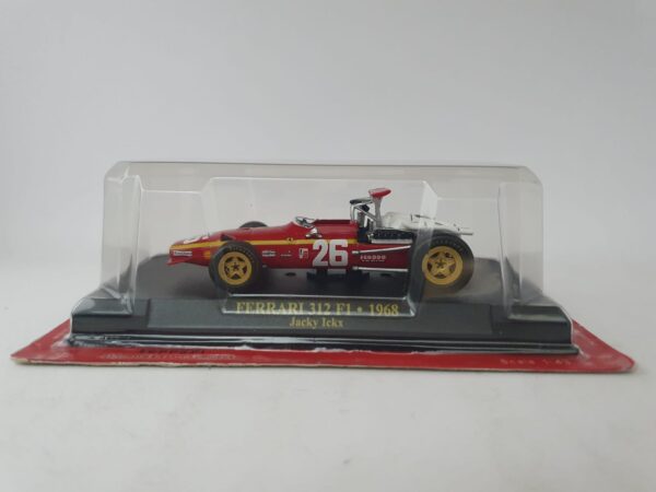 FERRARI 312 F1 - 1968 Jacky Ickx - Ferrari F1 collection 1/43 uscita 17