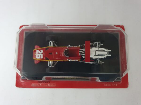FERRARI 312 F1 - 1968 Jacky Ickx - Ferrari F1 collection 1/43 uscita 17 - immagine 2