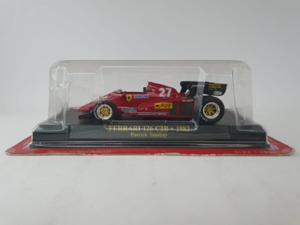 FERRARI 126 C2B - 1983 Patrick Tambay - Ferrari F1 collection 1/43 uscita 15